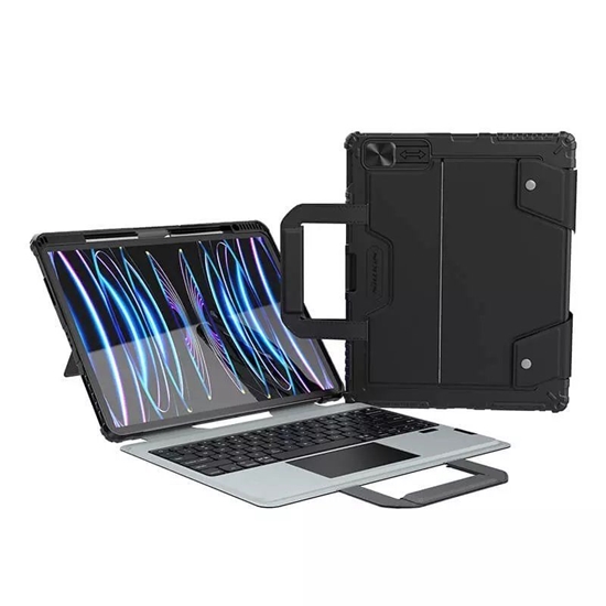 Picture of Nillkin - Nillkin Bumper GO Keyboard Case (Backlit Version) for iPad Pro 12.9 2020/2021/2022/ Air 13 2024 Black