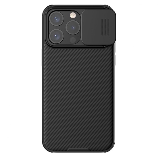 Picture of Nillkin - Nillkin CamShield PRO Magnetic Hard Case for Apple iPhone 15 Pro Max Black