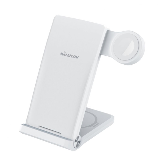 Picture of Nillkin - Nillkin PowerTrio 3in1 Wireless Charger for Apple Watch White (MFI)