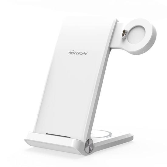Picture of Nillkin - Nillkin PowerTrio 3in1 Wireless Charger for Garmin Watch White