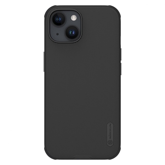 Picture of Nillkin - Nillkin Super Frosted PRO Magnetic Back Cover for Apple iPhone 15 Black