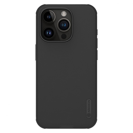 Изображение Nillkin - Nillkin Super Frosted PRO Magnetic Back Cover for Apple iPhone 15 Pro Black