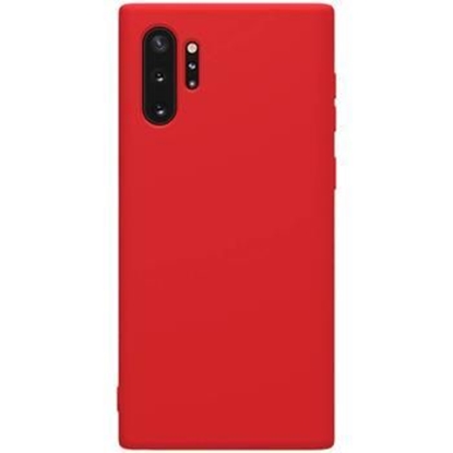 Picture of Nillkin Samsung Galaxy Note 10 Plus Rubber Wrapped Protective Cover Red