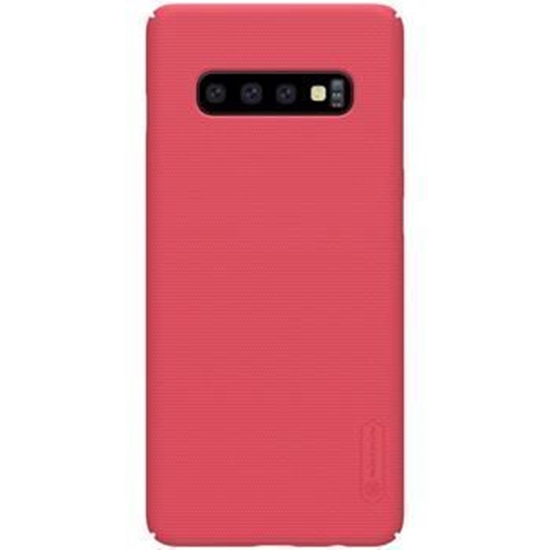 Picture of Nillkin Samsung Galaxy S10 Super Frosted Back Cover Red