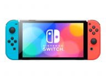 Picture of Nintendo Switch (OLED-Model) Neon-Red/Neon-Blue