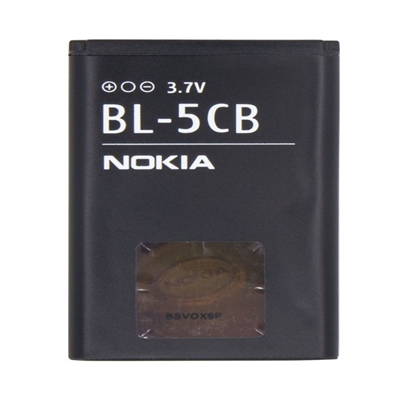 Attēls no Nokia BL-5CB Nokia Battery 800mAh Li-Ion (Bulk)