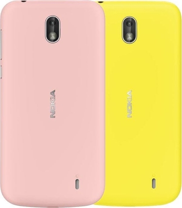 Picture of Nokia X-Press On Cover Dual Pack Pink & Yellow