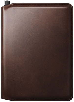 Picture of NOMAD Leather Passport Wallet Pen Edition Rustic Brown