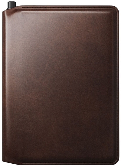 Picture of NOMAD Leather Passport Wallet Pen Edition Rustic Brown