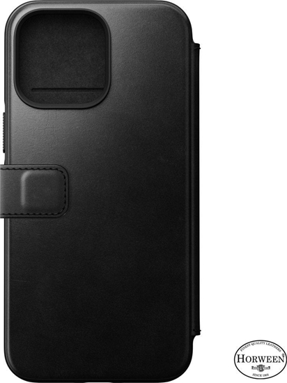 Picture of Nomad Nomad Leather MagSafe Folio, black - iPhone 14 Pro Max