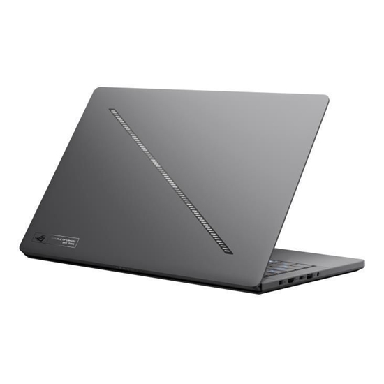 Изображение Notebook|ASUS|ROG Zephyrus|G14 (2025)|GA403UM-QS023W|CPU  Ryzen 9|270|4000 MHz|14"|2880x1800|RAM 16GB|LPDDR5x|7500 MHz|SSD 1TB|NVIDIA GeForce RTX 5060|8GB|ENG|Card Reader microSD|Windows 11 Home|Eclipse Grey|1.5 kg|90NR0M81-M00100