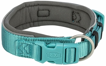 Изображение Obroa dla psa Trixie Premium Grafit Jasnoniebieski L 46-55 cm