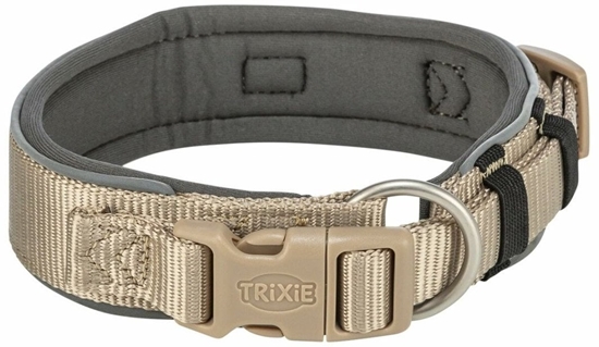 Изображение Obroa dla psa Trixie Premium Grafit Piasek L/XL 53-62 cm