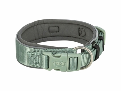 Изображение Obroa dla psa Trixie Premium Kolor Zielony Grafit L 46-55 cm