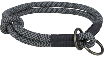Picture of Obroe treningowe dla psów Trixie Soft Rope Czarny Szary M 45 cm