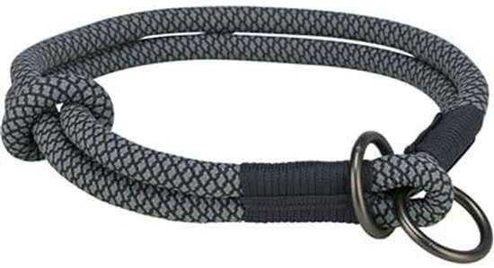 Picture of Obroe treningowe dla psów Trixie Soft Rope Czarny Szary XS/S 30 cm