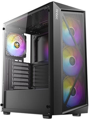 Attēls no Antec AX67 ARGB PC Case Midi Tower Gaming ATX, black