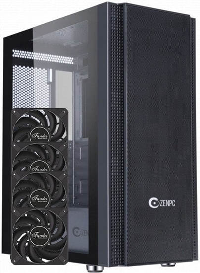 Picture of Obudowa Zenpc Z5 Mesh czarna (ZEN.Z5.01.BK.4FX)