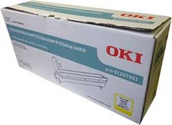 Picture of OKI 01247401 toner cartridge Original Yellow 1 pc(s)