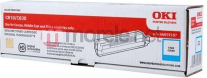Изображение OKI 44059107 toner cartridge Original Cyan 1 pc(s)