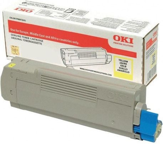 Изображение OKI 46508713 toner cartridge Original Yellow 1 pc(s)
