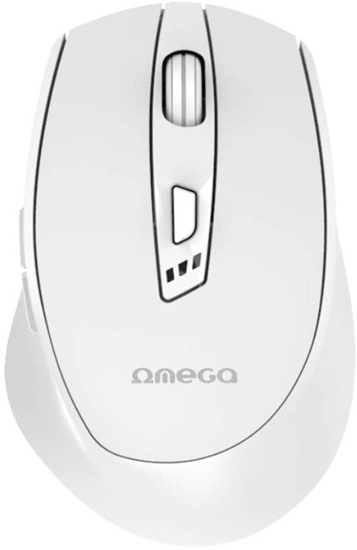Picture of OMEGA MOUSE MYSZ BEZPRZEWODOWA WIRELESS RECHARGEABLE USB-C WHITE [46036]