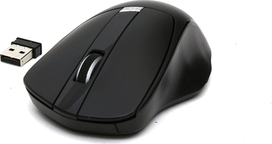 Изображение Mysz Omega OMEGA MYSZ BEZPRZEWODOWA MOUSE WIRELESS 1000/1200/1600 DPI BLACK [45860]