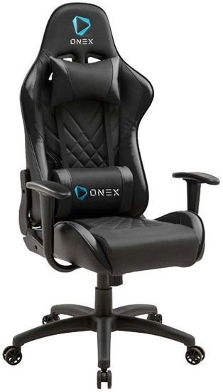Picture of Onex PVC; Nylon caster; Metal | Gaming chairs | GX220 AIR Series | Black