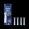 Picture of Oral-B | Replaceable toothbrush heads | EB18-4 3D White Pro | Heads | For adults | Number of brush heads included 4 | White