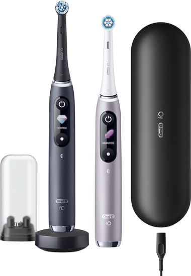 Picture of Szczoteczka Oral-B iO Series 9 Duo 2 szt. Black Onyx/Rose Quartz