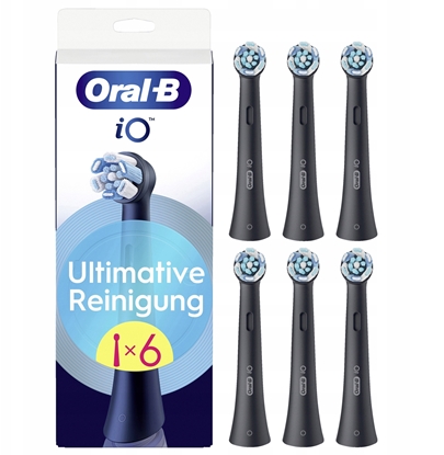 Attēls no Oral-B iO Aufsteckbürsten Ultimative Reinigung BLACK 6er