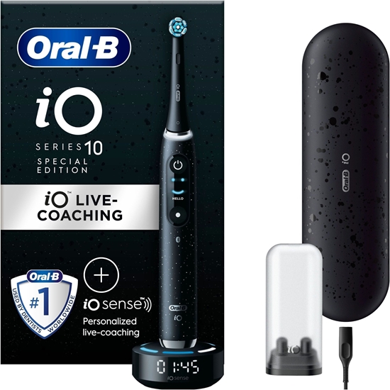Picture of Oral-B iO Series 10 electric toothbrush, black