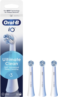 Attēls no Oral-B iO Ultimate Clean replacement brushes 3pcs, white