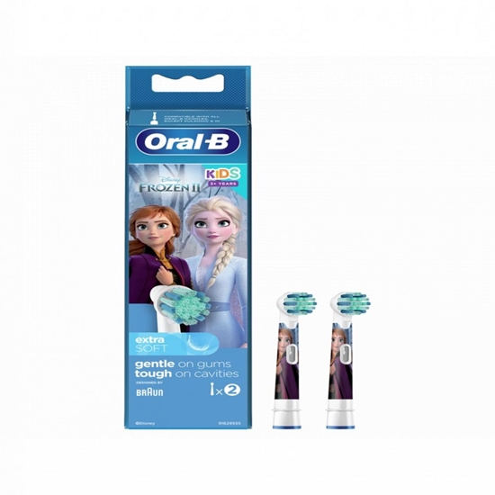 Picture of Oral-B | Toothbruch replacement | EB10 2 Frozen II | Heads | For kids | Number of brush heads included 2 | Number of teeth brushing modes Does not apply