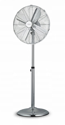 Attēls no Orava SF-200 X stojanový kovový ventilátor, 3 stupn rychlosti, automatické otáení, stíbrná