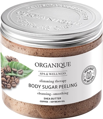 Picture of Organique Slimming Therapy Antycellulitowy peeling cukrowy do ciaa o zapachu kawy 200ml