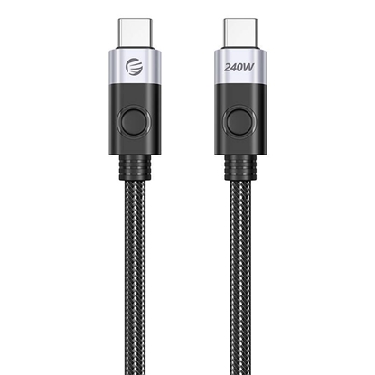 Attēls no Orico Orico 240W USB-C to USB-C charging cable, 1.5 m (black)