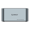 Picture of Orico Orico docking station for 2.5" / 3.5" HDD / SSD, 5Gbps, USB-C to USB-C/A with cloning function (black)