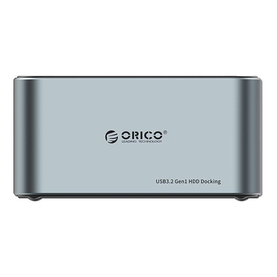 Picture of Orico Orico docking station for 2.5" / 3.5" HDD / SSD, 5Gbps, USB-C to USB-C/A with cloning function (black)