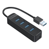 Picture of Orico Orico TWU3 USB to 4x USB 3.0 Hub Adapter (black)
