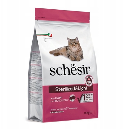 Picture of Original, karma sucha, dla kota, szynka, 1,5 kg, worek, po sterylizacji i lekkostrawna