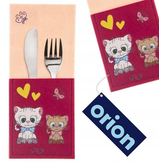 Picture of Orion Pokrowiec etui na sztuce KOTEK 21x9 cm