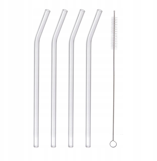 Picture of Orion Somki do napojów szklane z czycikiem 20 cm 5 el.