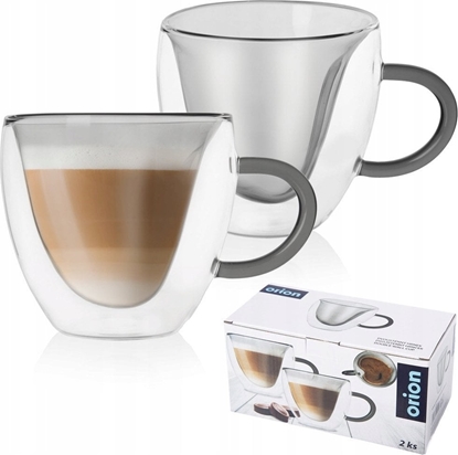 Attēls no Orion Szklanki termiczne z podwójn ciank do kawy i herbaty DOUBLE 280 ml 2 szt.