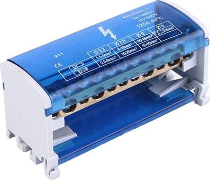 Picture of Orno Blok rozdzielczy 2-rzdowy, 11 przewodów