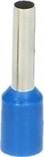 Picture of Orno Tulejka izolowana, przekrój maksymalny 0,75mm?, dugo miedzianej tulejki 8mm, Blister 25 szt.