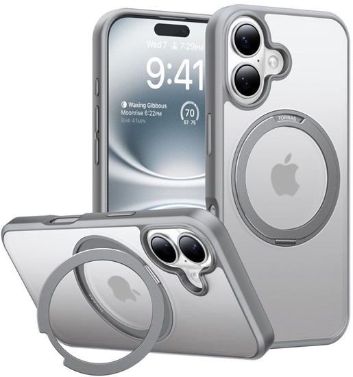 Picture of OSTAND PRO SERIES IPHONE 16 TITANIUM GREY