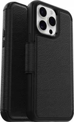 Attēls no OtterBox OtterBox Strada Series Folio mit MagSafe für das Apple iPhone 15 Pro Max - Schwarz