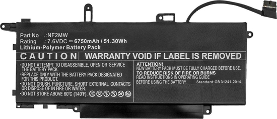 Picture of Pami do laptopa CoreParts CoreParts MBXDE-BA0227 czci zamienne do notatników Bateria