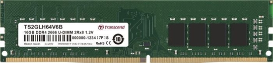 Picture of Pami serwerowa Transcend Transcend DDR4 - 16 GB -2666 - CL - 19 - Sinlge memory (TS2GLH64V6B)